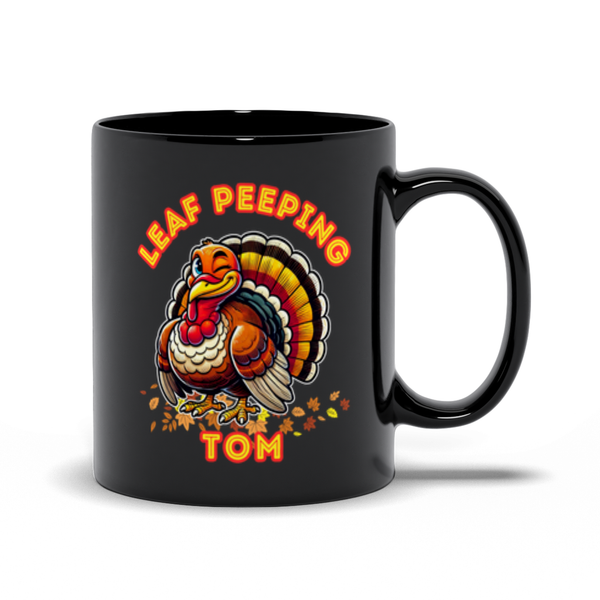 Leaf Peeping Tom - the Punny, Naughty, Leaf Peeper's Mug!