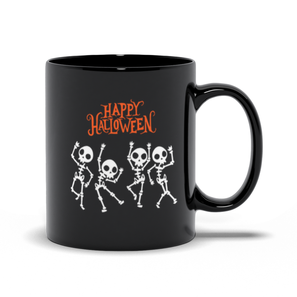 Dancing Skeletons Happy Halloween Cup