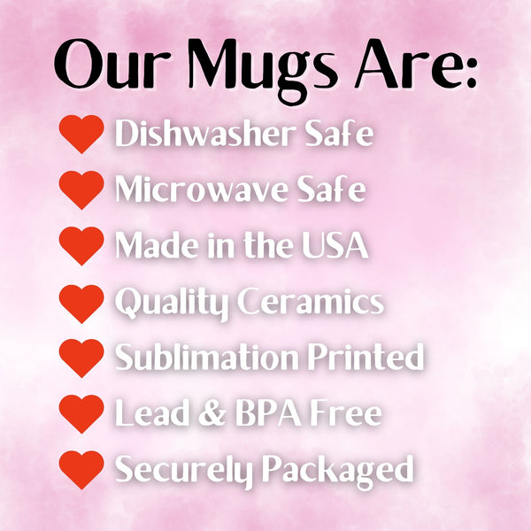 The MomShell Mug Pink Accent Cup