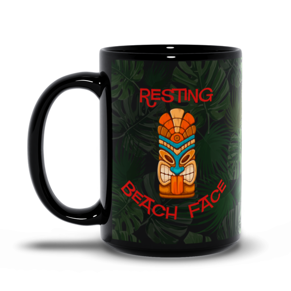 The Original Resting Beach Face Mug