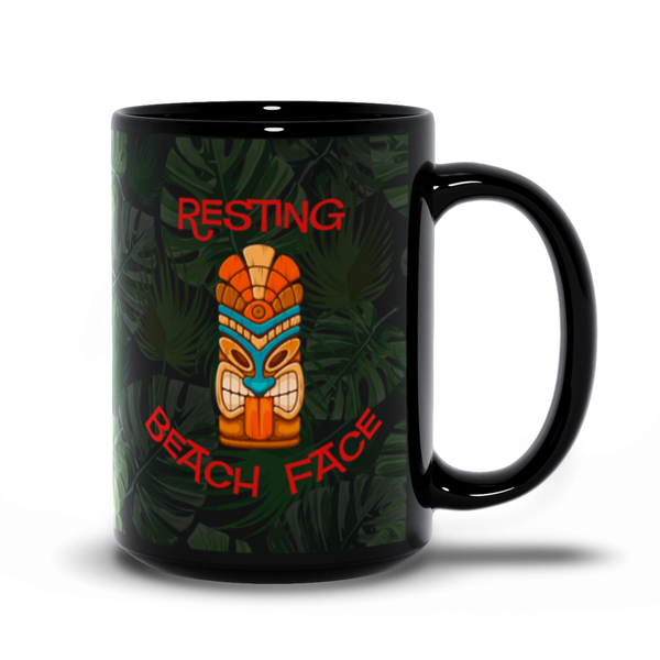 The Original Resting Beach Face Mug
