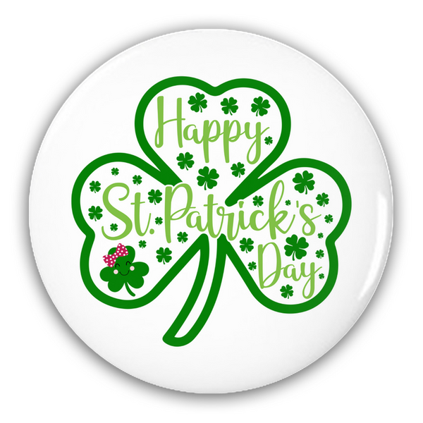 Can't Pinch This - Happy St. Patrick's Day Pin-Back Buttons
