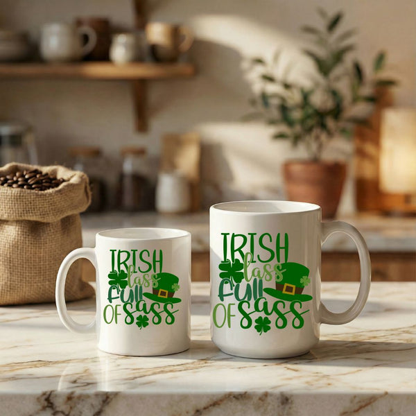 Irish Lass Full of Sass – St Patrick’s Day Design with Attitude