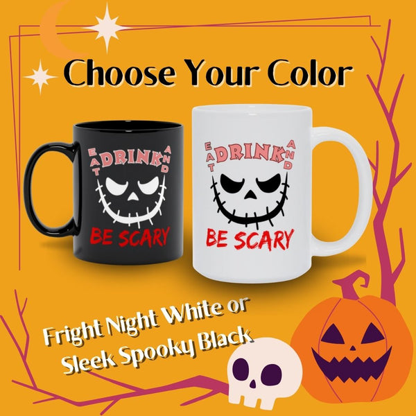 Eat Drink and Be Scary Spooky Season Mug
