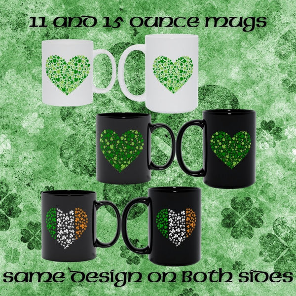 Irish Heart Full of Shamrocks