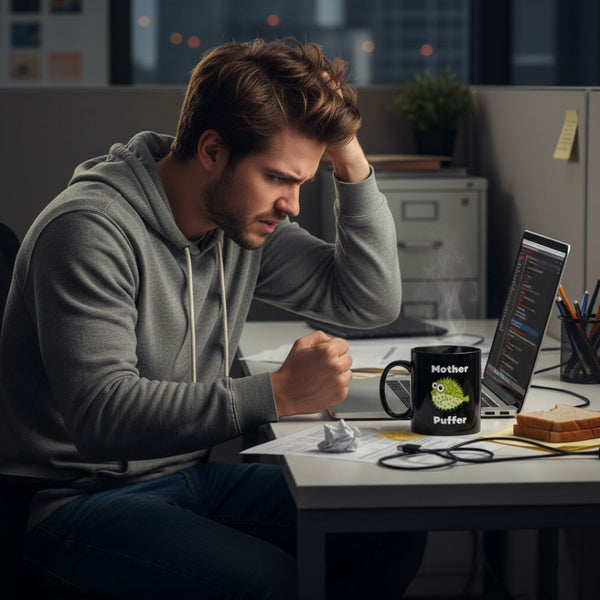 Mother Puffer – Cute & Cheeky Puffer Fish Pun Mug