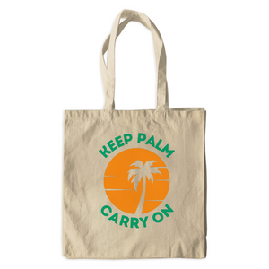 Keep Palm Carry On Tote
