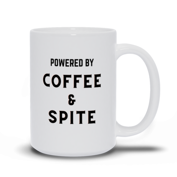 Powered by Coffee & Spite