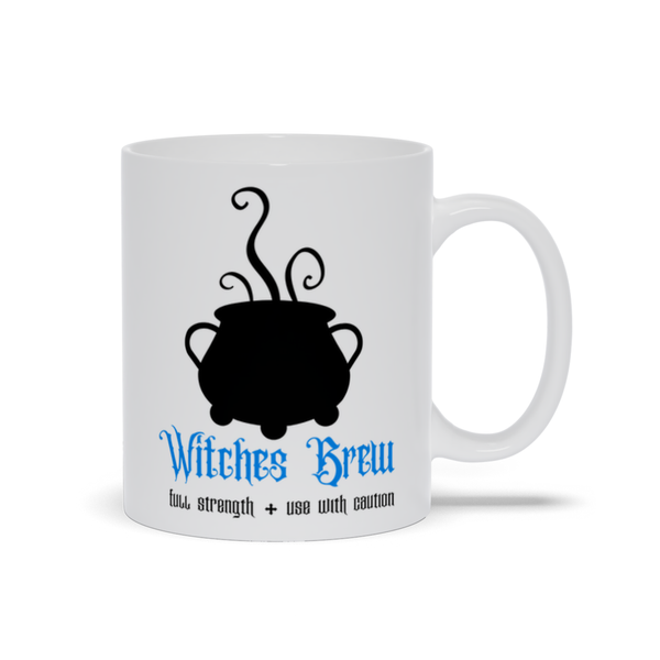 Witches' Brew Halloween Coffee Cup / Tea Cup in White