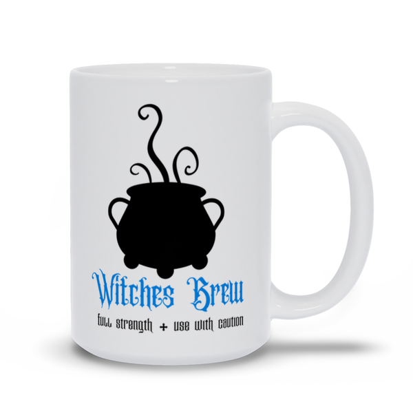 Witches' Brew Halloween Coffee Cup / Tea Cup in White