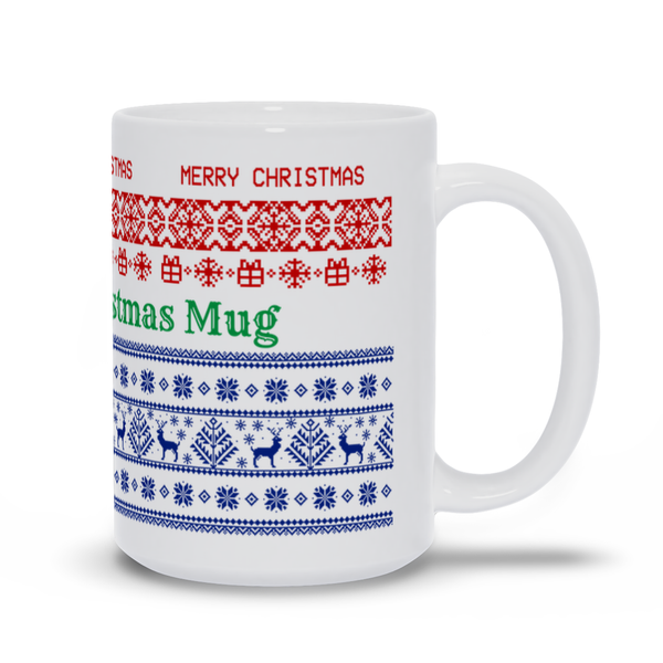 Ugly christmas mug hot sale