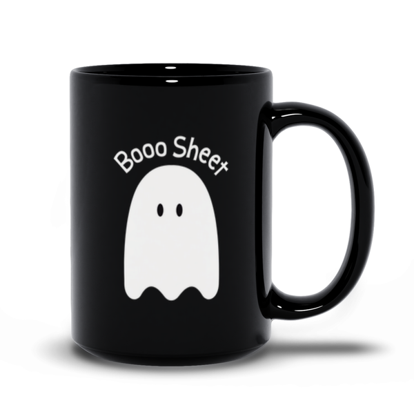 Booo Sheet Black Coffee Cup / Tea Cup