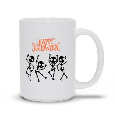 Happy Halloween Dancing Skeletons